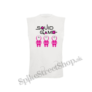 SQUID GAME - Characters - biele pánske tričko bez rukávov
