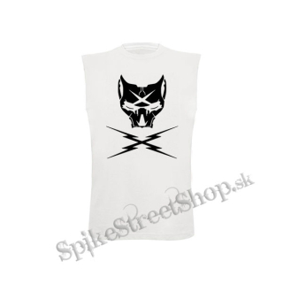 STATIC-X - Edsel Dope Logo - biele pánske tričko bez rukávov