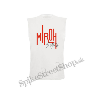 STRAY KIDS - Logo MIROH - biele pánske tričko bez rukávov