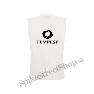 TEMPEST - Logo Kpop Band - biele pánske tričko bez rukávov