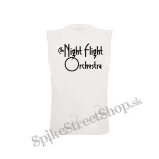 THE NIGHT FLIGHT ORCHESTRA - Logo - biele pánske tričko bez rukávov