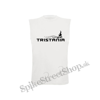 TRISTANIA - Logo Band - biele pánske tričko bez rukávov