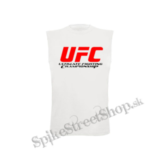 UFC - Ultimate Fighting Championship - biele pánske tričko bez rukávov