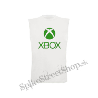 XBOX - Logo Motive 1 - biele pánske tričko bez rukávov