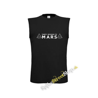 30 SECONDS TO MARS - Logo Motive 1 - čierne detské tričko bez rukávov