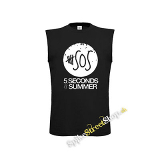 5 SECONDS OF SUMMER - Sign - čierne detské tričko bez rukávov