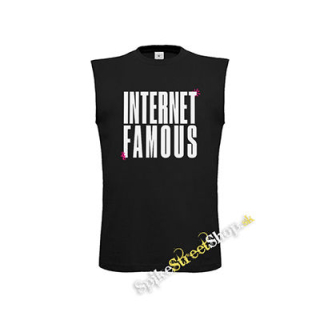 6arelyhuman - Internet Famous - čierne detské tričko bez rukávov