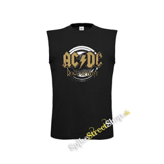 ACDC - Gold Rock Or Bust - čierne detské tričko bez rukávov