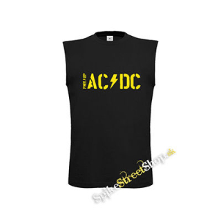 ACDC - Power Up Logo Big - čierne detské tričko bez rukávov