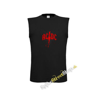 ACDC - Wings - čierne detské tričko bez rukávov