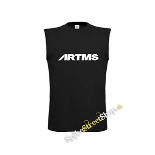 ARTMS - Logo Kpop Band - čierne detské tričko bez rukávov
