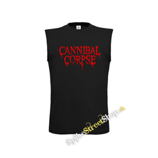CANNIBAL CORPSE - Red Logo - čierne detské tričko bez rukávov