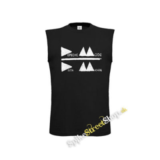 DEPECHE MODE - Delta Machine Logo invert - čierne detské tričko bez rukávov