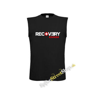 EMINEM - Recovery - čierne detské tričko bez rukávov