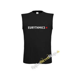 EURYTHMICS - Logo Star - čierne detské tričko bez rukávov