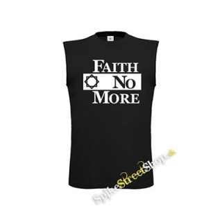 FAITH NO MORE - Logo - čierne detské tričko bez rukávov