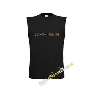 GAME OF THRONES - Logo - čierne detské tričko bez rukávov