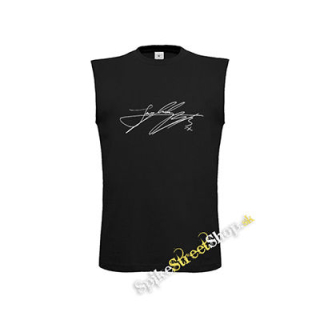 JUNGKOOK - Signature - čierne detské tričko bez rukávov