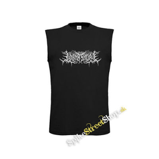 LORNA SHORE - Logo - čierne detské tričko bez rukávov