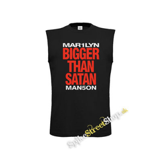 MARILYN MANSON - Bigger Than Satan - čierne detské tričko bez rukávov