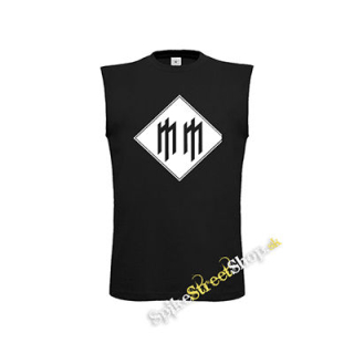MARILYN MANSON - Logo Initials - čierne detské tričko bez rukávov