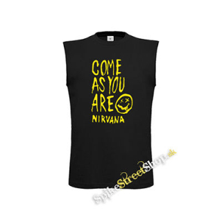 NIRVANA - Come As You Are - čierne detské tričko bez rukávov