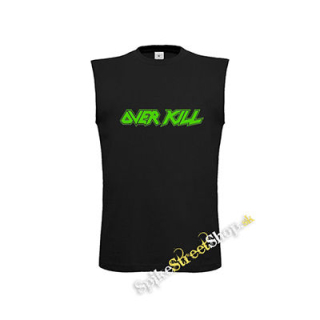 OVERKILL - Logo Green - čierne detské tričko bez rukávov