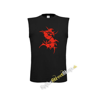 SEPULTURA - Red Logo - čierne detské tričko bez rukávov