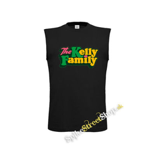 THE KELLY FAMILY - Logo Colour - čierne detské tričko bez rukávov