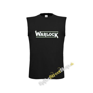 WARLOCK - Logo - čierne detské tričko bez rukávov