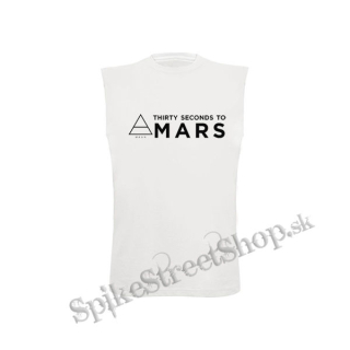 30 SECONDS TO MARS - Logo Motive 2 - biele detské tričko bez rukávov