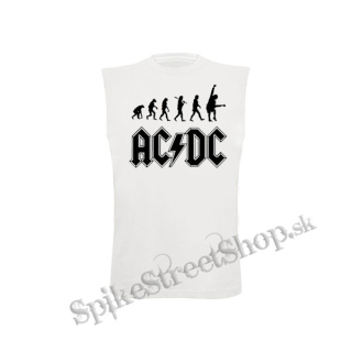 ACDC - Hardrock Evolution - biele detské tričko bez rukávov