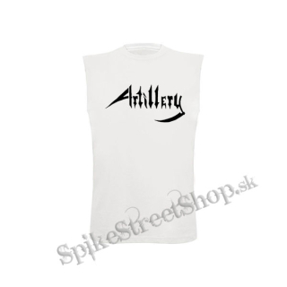 ARTILLERY - Logo Thrash Metal Band - biele detské tričko bez rukávov