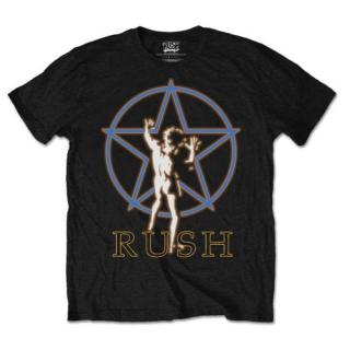 RUSH - Star Man Glow - čierne pánske tričko