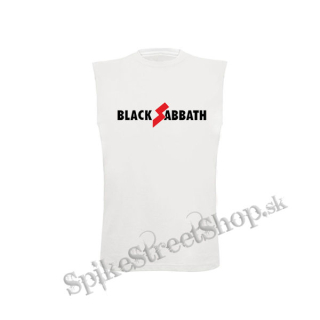 BLACK SABBATH - Sabotage Logo - biele detské tričko bez rukávov