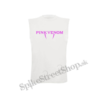 BLACKPINK - Pink Venom - biele detské tričko bez rukávov