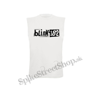BLINK 182 - Comeback Logo 2023 - biele detské tričko bez rukávov