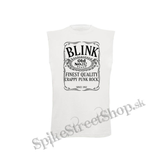 BLINK 182 - Jack Daniels Motive - biele detské tričko bez rukávov