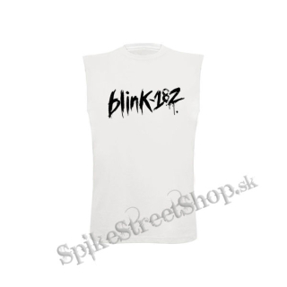 BLINK 182 - Logo - biele detské tričko bez rukávov