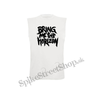 BRING ME THE HORIZON - Painted Logo - biele detské tričko bez rukávov