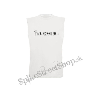 BURZUM - Rune Logo - biele detské tričko bez rukávov