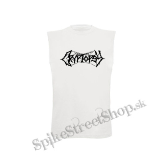 CRYPTOPSY - Logo - biele detské tričko bez rukávov