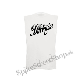 DARKNESS - Logo - biele detské tričko bez rukávov