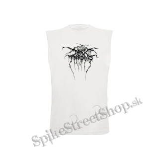 DARKTHRONE - Logo - biele detské tričko bez rukávov