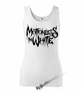 MOTIONLESS IN WHITE - Logo - Ladies Vest Top - biele