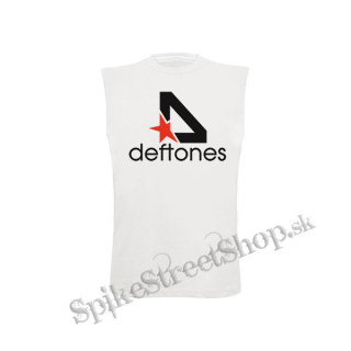 DEFTONES - Star Logo - biele detské tričko bez rukávov