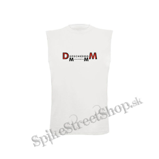 DEPECHE MODE - Memento Mori Logo Crest - biele detské tričko bez rukávov