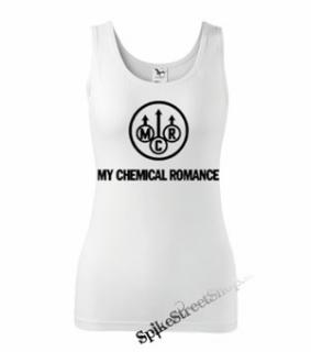 MY CHEMICAL ROMANCE - Logo - Ladies Vest Top - biele