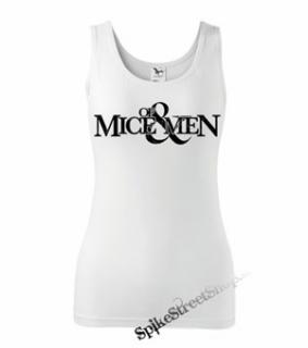 OF MICE & MEN - Logo - Ladies Vest Top - biele