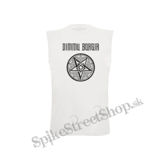 DIMMU BORGIR - Pentagram - biele detské tričko bez rukávov